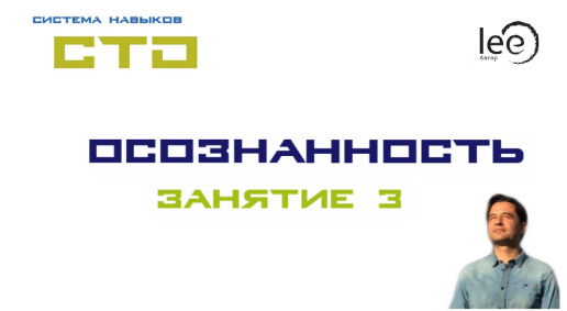 СТО Осознанность Занятие №3 (Lee)