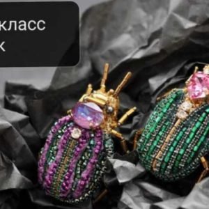 Брошь Жук (Галина Чанкова)