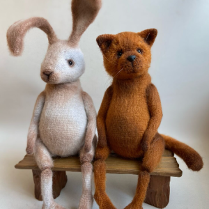 Кролик и Кот (Юлия Оголь)