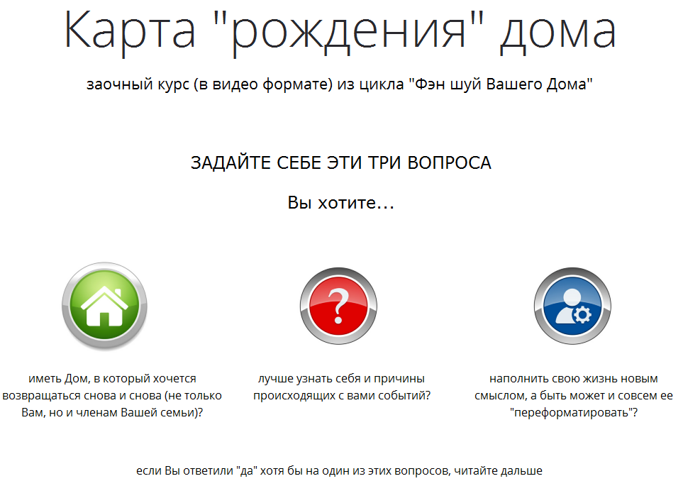 Карта рождения дома (Юрий Сбитнев)